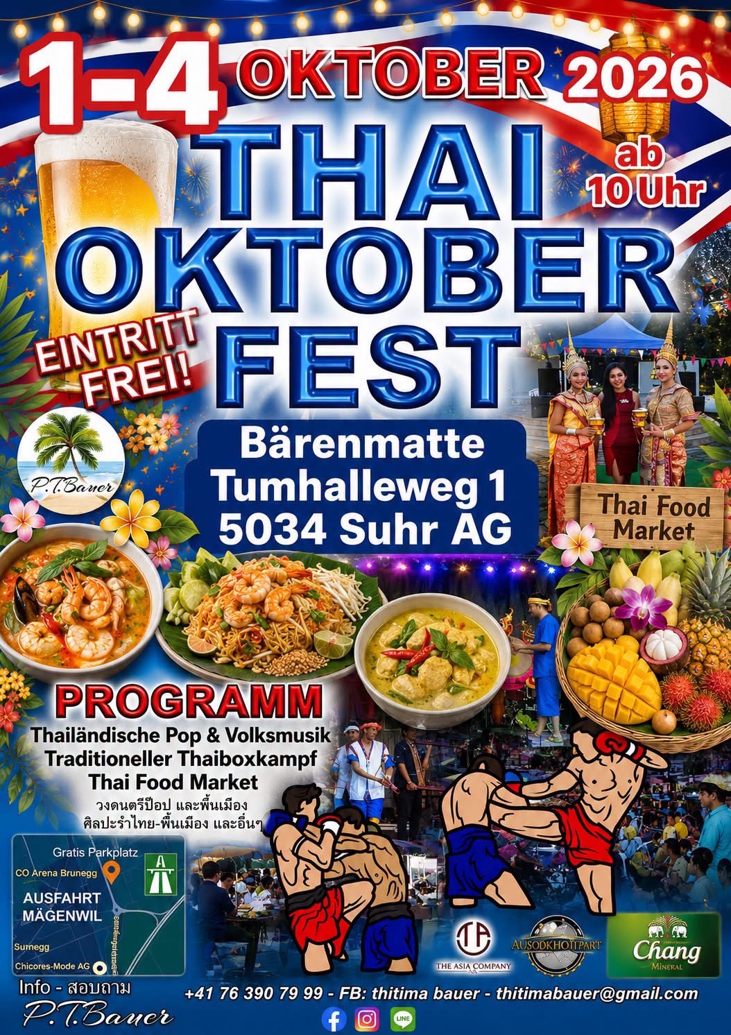 Thai Oktoberfest Suhr 2026 - งานไทย ซูร์